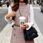 ZARA Pink Tweed Bloggers Favorite Chic Playsuit Romper Photo 0