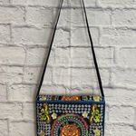 Embroidered Boho Artsy Festival Shoulder Bag & Wallet Set Photo 8