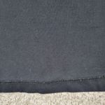 Athleta  Senorita Dress Womens L Black Long Sleeve V-neck Stretch Casual Cotton Photo 4