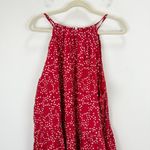 Madewell  Drop Waist Mini Dress Polka Dot Trapeze Relaxed Festival Red XXL NWT Photo 12
