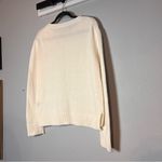 Jenni Kayne  Everyday Sweater Ivory Cream Crewneck Size Small Wool Cashmere Small Photo 6