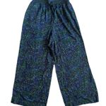 Jones New York Size 14 Abstract Wide Leg Lagenlook Lounge Casual Pants Photo 0