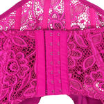 For Love & Lemons Sammie Crop Lace Bra Top Women’s Size Medium Photo 3