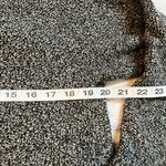 Madewell  Black and White marled Cross Back Sweater boxy winter knit M Photo 2