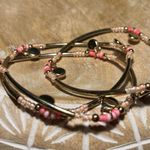 LC Lauren Conrad Lauren Conrad Pink Beaded Stretchy Bracelets Photo 2