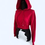 SheIn Red cropped hoodie Size XS Photo 3