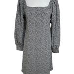 Loft NWT -  Black & White Print Above the Knee 3/4 Sleeve Dress Size Small Photo 0