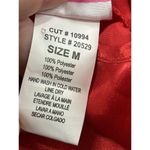 Shirley of Hollywood Lingerie Sexy Sheer Red Lace Babydoll Peekaboo Cutouts Size M Photo 7