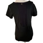 Adidas | Black Pocket Front Short Sleeve Fitted Athletic Tee Size Large Photo 3