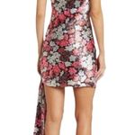 Cinq à Sept Cinq A Sept Ryder Draped Floral Side Tie Mini Dress 0 Photo 1