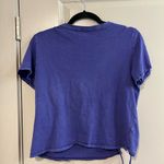 Aerie  Purple Short Sleeve Drawstring Tee Photo 2