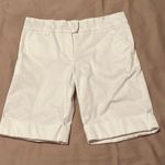The Limited  size 4 white cuffed shorts with pockets dress up or down EUC Photo 1