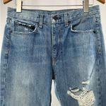 Rag and Bone  Distressed Boy Jean in Hel Blue Size 25 Photo 4