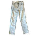 Kensie the amber stovepipe high rise raw hem jeans 4/27 Photo 2