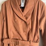 Vintage Together Terracotta Brown Long Sleeve Dress with pockets size 16 Photo 4