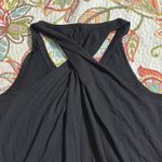 Fabletics  size medium Pryor black tank twisted racer back details athletic wear Photo 9