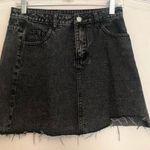 Black Jean Skirt Size M Photo 0
