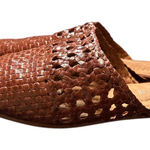 Jeffrey Campbell Woven Leather Flat Mules,Size 8,Free People Photo 0