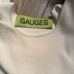 Mija Ribbed Mini Dress by GAUGE81 white size small long sleeve Photo 7