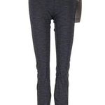 Lululemon ATHLETICA Heathered Black Wunder Under HR Crop 23" FLux Leggings- US 4 Photo 0