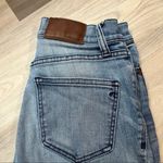Madewell Womens Mid Rise Skinny Skinny Raw Hem Distressed Denim Jean sz 25 Photo 29