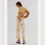 Free People We The Free Electric Sands Embroidered Pants Photo 2