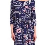 Lilly Pulitzer Women’s Jonah Dress Love Letters Medium Navy White Pink Photo 1