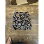 Ba&sh  Black Floral Venise Wrap Mini Skirt Size NEW Size‎ 3 US 8 Photo 3