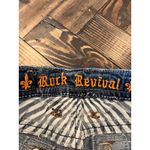 Rock Revival Wendy Capri Jeans Women 28 Embellished Y2K Western Cowgirl Aztec Photo 2