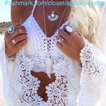 Boutique NEW Boho Crochet Bikini Crop Top Beach Bralette New Photo 1