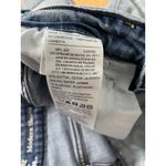 Levi's Womens Levi’s Modern Bermuda Stretchy Distressed Jean Shorts Size 6 W28 Photo 4