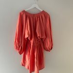 Free People For The Moment Coral Mini Dress Photo 5