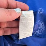 Boden long sleeve royal blue casual floral dress size 6 Photo 9