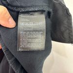 H&M  Womens Pants M Black Linen Blend Elastic Waist Drawstring Lounge Resort Chic Photo 2