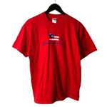 American Vintage Washington DC T Shirt Vintage Y2K Red Medium M Embroidered Tee Photo 1