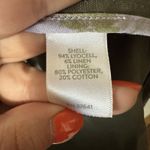 J Jill Blazer Size Large Green Lyocell Linen Blend Casual Jacket Lagenlook READ Photo 7