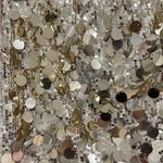 Amazon Y2K Sequined mini skirt bodycon gold costume low rise halloween discs Sabrina Photo 4