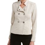 CAbi  Blazer Charlie Knit Double Breasted 3028 Oatmeal Cream Women’s Size Small Photo 14