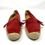 Marc Fisher  LTD Cathy‎ Fringe Espadrille Flat Red Photo 1
