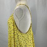 Torrid Challis Lace Up Back Yellow Floral Print Swing Cami Tank Top Size… Photo 4