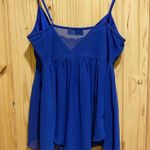 Frederick's of Hollywood  BabyDoll Top Cami Size Extra Large Blue Chemise Lingerie Photo 8