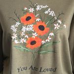 Romwe New Positive Affirmation Graphic Print Lightweight Pullover Sweatshirt Photo 1