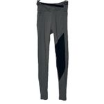 Gymshark Gray & Black Criss Cross Waist High Rise Leggings Size S Photo 1