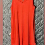 Peach Love California Red Floral Dress small red and pink floral Photo 5