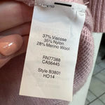 J.Crew Mauve Embellished Jeweled-Starburst Collar Sweater Merino Wool Size XS Photo 10