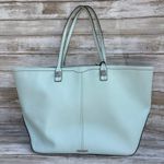 Rebecca Minkoff  Everywhere Tote Purse Light Mint Green Preppy Minimalist Classic Photo 0