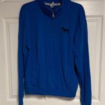 PINK - Victoria's Secret  Blue Zip-Up Top Photo 0