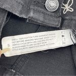 Stoosh Vintage Denim Butterfly Cropped Jean Jacket Black Size Small Button Front Photo 9