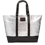 Victoria's Secret Victoria Secret Silver Tote Bag  Photo 0