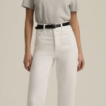 NWOT Favorite Daughter The Otto High Rise Ankle Boyfriend Jeans Whistler White Size 26 Photo 0